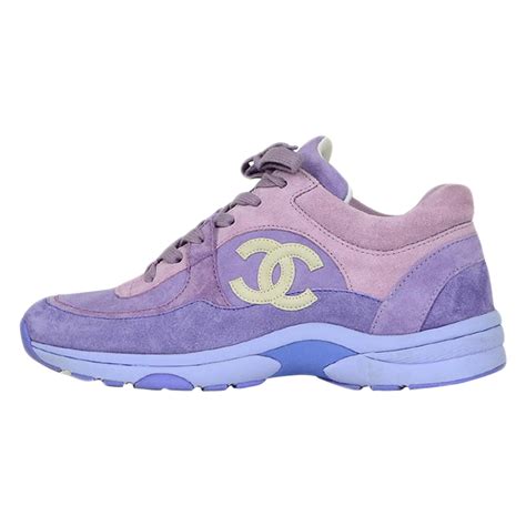 chanel calfskin sandal|purple chanel sneakers.